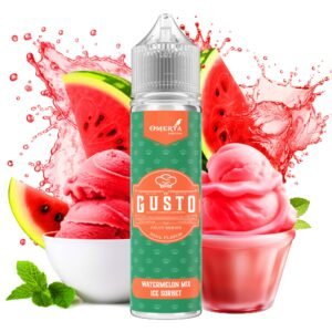 Omerta Gusto Watermelon Mix Ice Sorbet 60 1 GUSTO WATERMELON MIX ICE SORBET60ML WBF 2000x2000 1