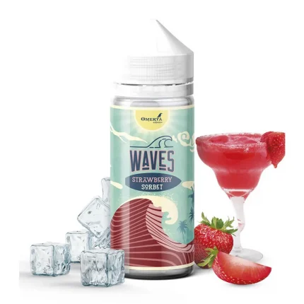 Omerta Waves – Strawberry Sorbet 120