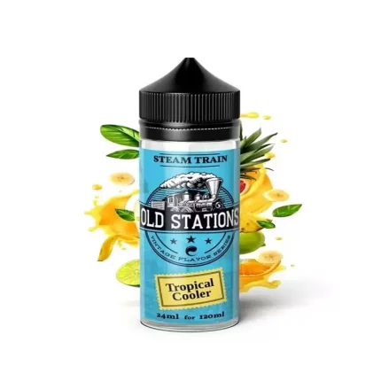 Steam Train Old Stations Tropical Cooler 120ml