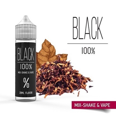 Flavor Shots Black 100% (20ml to 60ml)