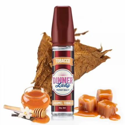 Caramel Tobacco 20/60ML Tobacco Range by Dinner Lady