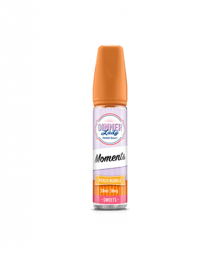 Dinner Lady Moments Flavour Shot Peach Bubble 60ml