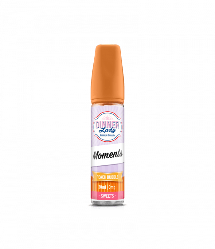 Dinner Lady Moments Flavour Shot Peach Bubble 60ml