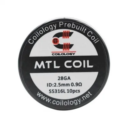 Coilology MTL Coil SS316L 0.9ohm