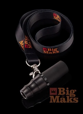 Big Maks Mouthpiece Black επιστόμιο ναργιλέ