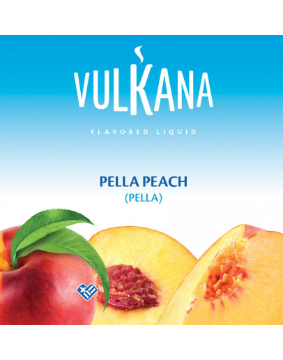 Καπνός Vulkana Virginia 20g + 100ml Pella Peach