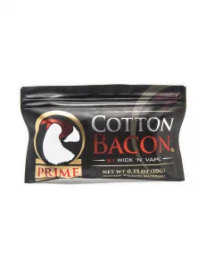 wicknvape cotton bacon prime organiko bambaki