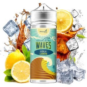 Waves Cola Lemon 120 by omerta Μπουκαλάκι με υγρό αναπλήρωσης για ηλεκτρονικό τσιγάρο