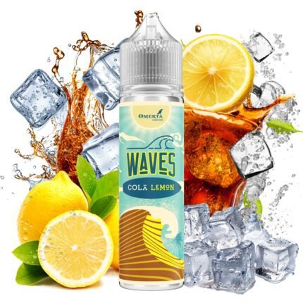 Waves Cola Lemon 60 by omerta Μπουκαλάκι με υγρό αναπλήρωσης για ηλεκτρονικό τσιγάρο