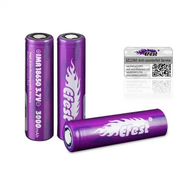 EFEST 18650 3000MAH 35A ΜΠΑΤΑΡΙΑ