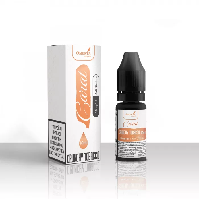 Carat Crunchy Tobacco Salt E-Liquid 10ml 10mg