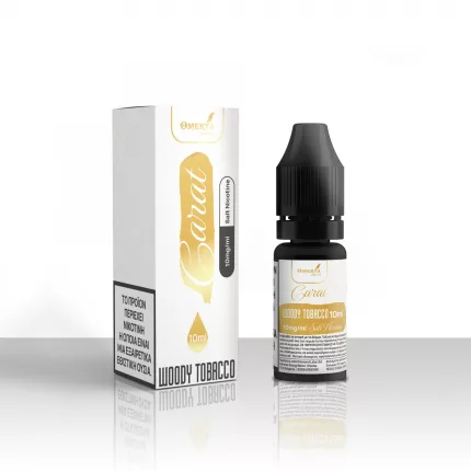 Carat Woody Tobacco Salt E-Liquid 10ml 10mg