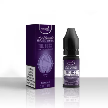 La Famiglia The Boss Salt E-Liquid 10ml 10mg