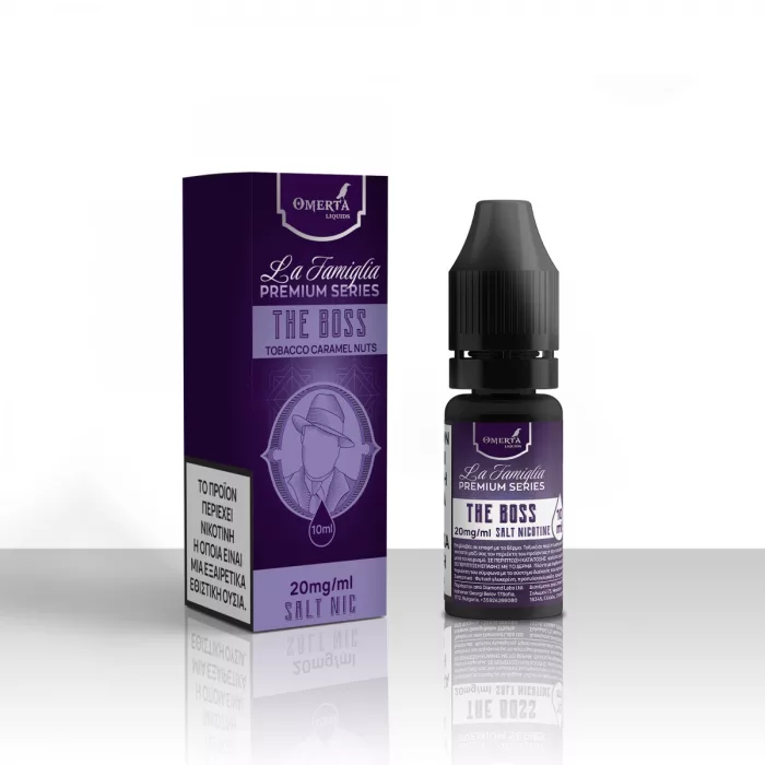 La Famiglia The Boss Salt E-Liquid 10ml 20mg