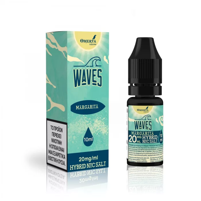 Waves Margarita Salt E-Liquid 10ml 20mg