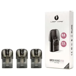 Ursa Nano Pod Cartridge lost vape 0.8ohm