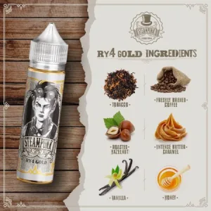 SteamPunk Flavor Shots RY4 Gold