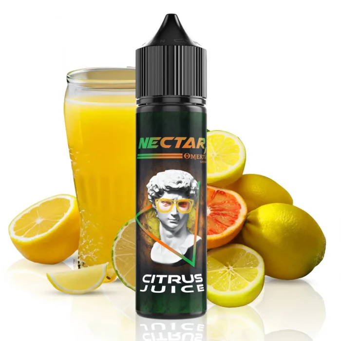 Υγρό αναπλήρωσης ηλεκτρονικού τσιγάρου Nectar Citrus Juice 60 by Omerta