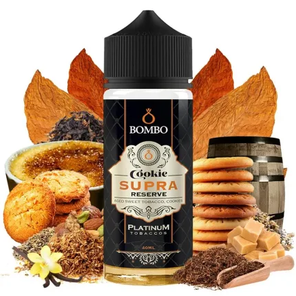 BOMBO PLATINUM TOBACCOS COOKIE SUPRA RESERVE 40ML/120ML FLAVORSHOT