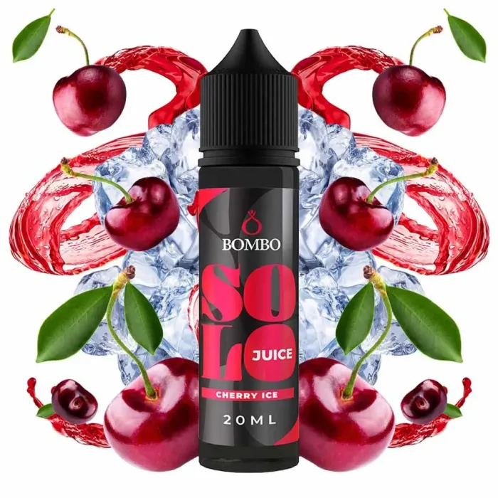 BOMBO SOLO JUICE CHERRY ICE 20ML/60ML FLAVORSHOT