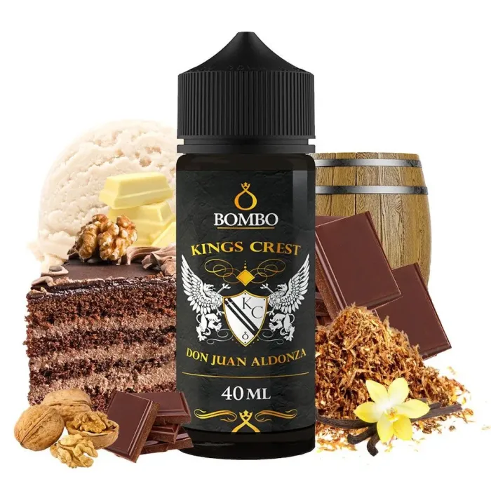 Υγρό αναπλήρωσης 120ml KINGS CREST DON JUAN ALDONZA 40ML/120ML FLAVORSHOT