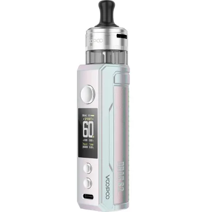 Συσκευή ατμίσματος VOOPOO DRAG S2 5ML KIT Colorful Silver