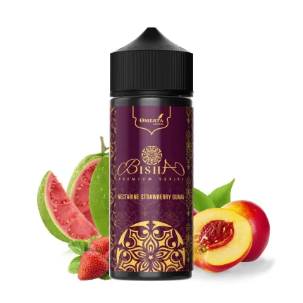 ΗΛΕΚΤΡΟΝΙΚΟ ΤΣΙΓΑΡΟ ΥΓΡΟ ΑΝΑΠΛΗΡΩΣΗΣ BISHA NECTARINE STRAWBERRY GUAVA 120