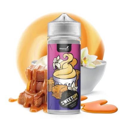 ΗΛΕΚΤΡΟΝΙΚΟ ΤΣΙΓΑΡΟ ΥΓΡΟ ΑΝΑΠΛΗΡΩΣΗΣ SWEETUP CARAMEL CUSTARD 120