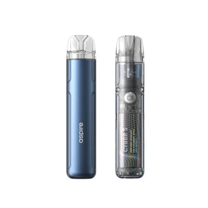 Συσκευή ηλεκτρονικού τσιγάρου Aspire Cyber S Pod Kit Royal Blue