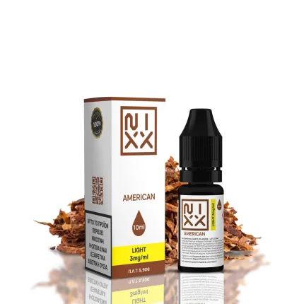 NIXX AMERICAN E-LIQUID 10ML