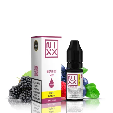 NIXX BERRIES MIX E-LIQUID 10ML