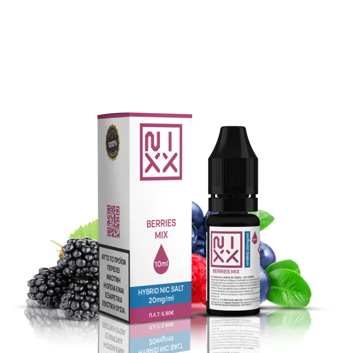 NIXX BERRIES MIX SALT E-LIQUID 10ML