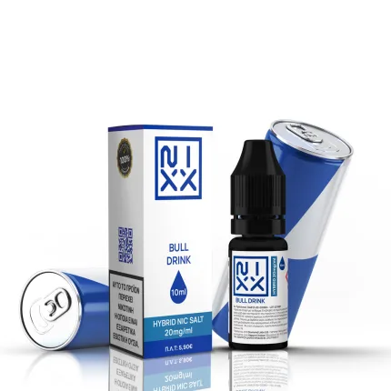 NIXX BULL DRINK SALT E-LIQUID 10ML