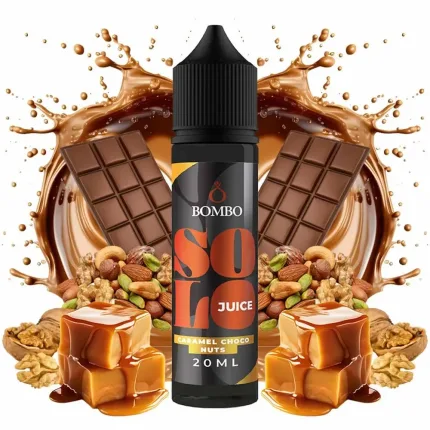 BOMBO SOLO JUICE CARAMEL CHOCO NUTS 60