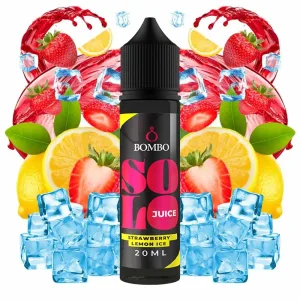 BOMBO SOLO JUICE STRAWBERRY LEMON ICE 60