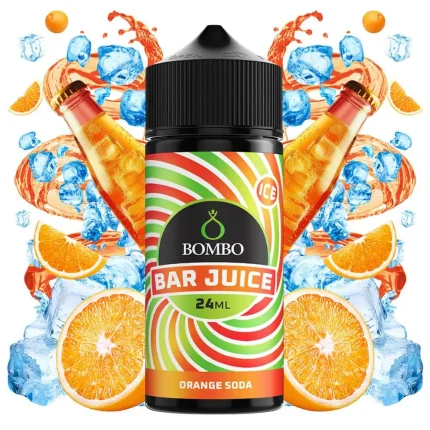 BOMBO BAR JUICE ORANGE SODA 120ML