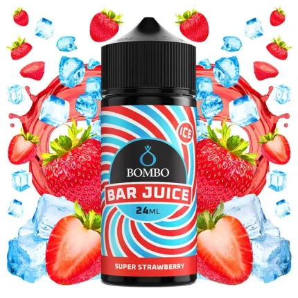 BOMBO BAR JUICE SUPER STRAWBERRY 120ML