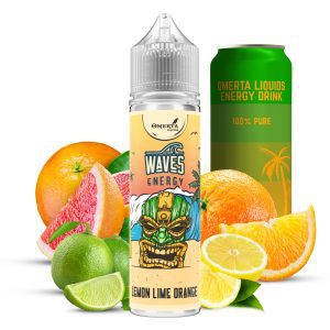 WAVES ENERGY LEMON LIME ORANGE 60