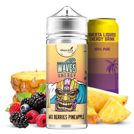 WAVES ENERGY MIX BERRIES PINEAPPLE 120