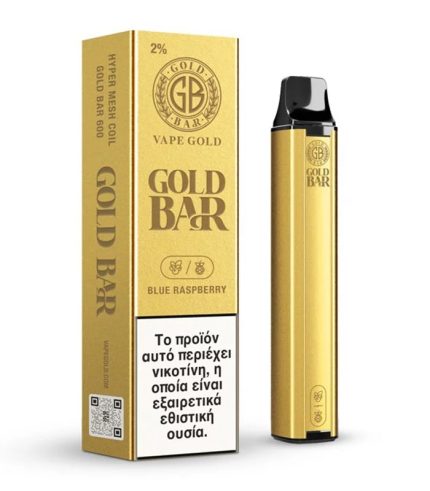 Gold Bar Blue Raspberry 2ml 20mg Disposable