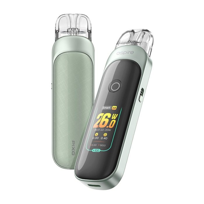 Συσκευή ηλεκτρονικού τσιγάρου Aspire Pixo Pod Kit 1100mAh 2ml Sage Green