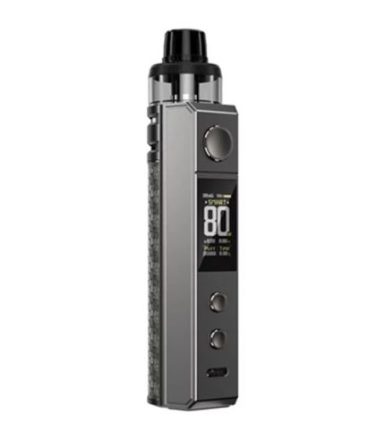 Συσκευή ηλεκτρονικού τσιγάρου Voopoo Drag H80S Pod Kit 80W 4.5ml Gray Carbon Fiber