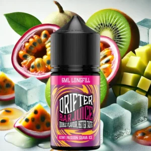 Drifter Bar Juice Kiwi Passion Guava Ice 30ml 1 Drifter Bar Juice Kiwi Passion Guava Ice 30ml