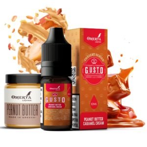 Gusto Peanut Butter Caramel Cream E-Liquid 10ml