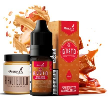 Gusto Peanut Butter Caramel Cream E-Liquid 10ml