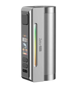 Aspire Zelos M80 Mod 2600mAh Silver 1 Aspire Zelos M80 Mod 2600mAh Silver