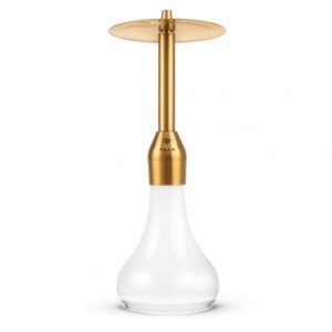 Ναργιλές Tsar Ultimate Stainless Hookah Snow Gold 1 Ναργιλές Tsar Ultimate Stainless Hookah Snow Gold