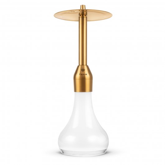 Ναργιλές Tsar Ultimate Stainless Hookah Snow Gold Ναργιλές Tsar Ultimate Stainless Hookah Snow Gold