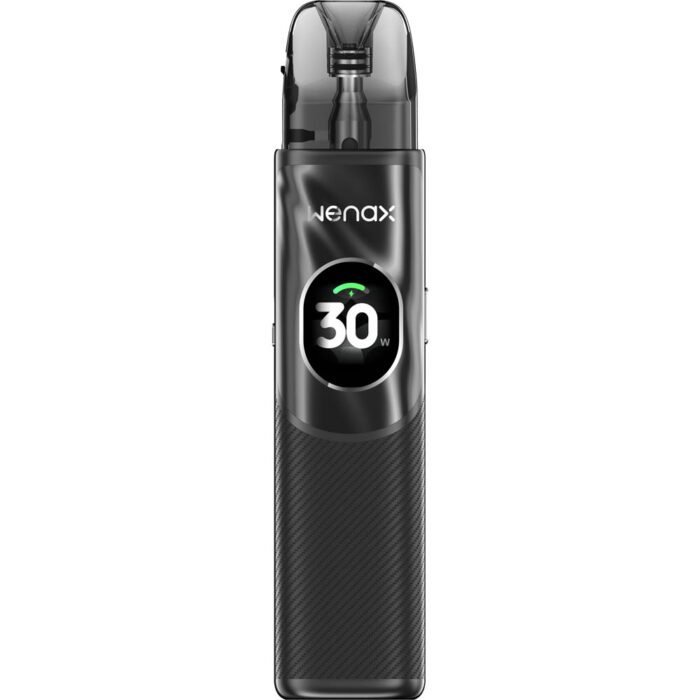 Geekvape Wenax Q 2 3ml Pod Kit – Fiber Black - Image 1