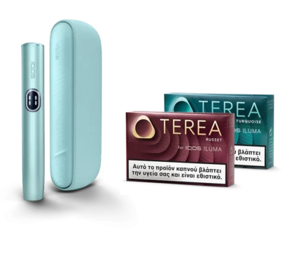 IQOS ILUMA i Breeze blue Το νέο IQOS ILUMA i, με τον iconic σχεδιασμό, σου προσφέρει ακόμη πιο ευέλικτη εμπειρία καπνού με oθόνη aφής, λειτουργία παύσης και πολλά ακόμη να ανακαλύψεις.